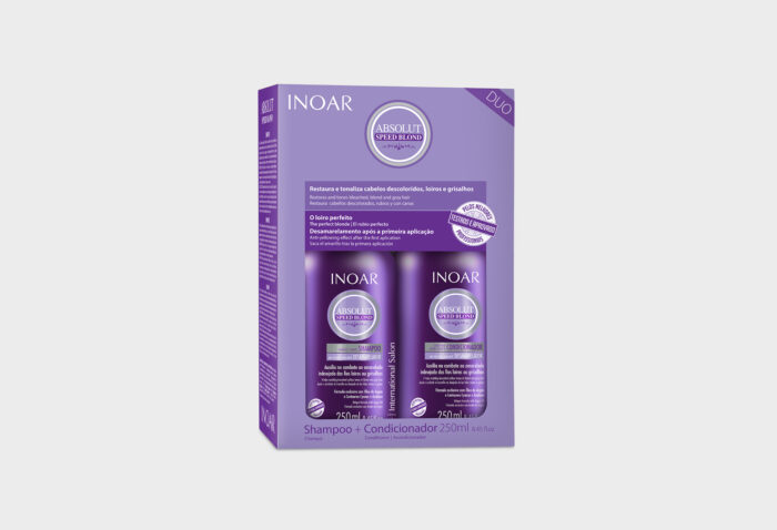 INOAR SPEED BLOND DUO KIT 250ML