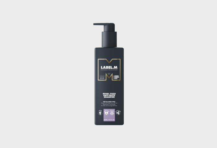 LABEL.M Royal Yuzu Anti-Frizz Shampoo with pump