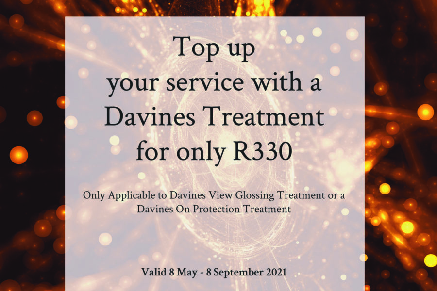 Top Up Your Service with Davines